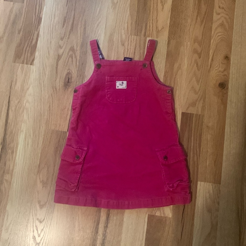 Pink corduroy jumper